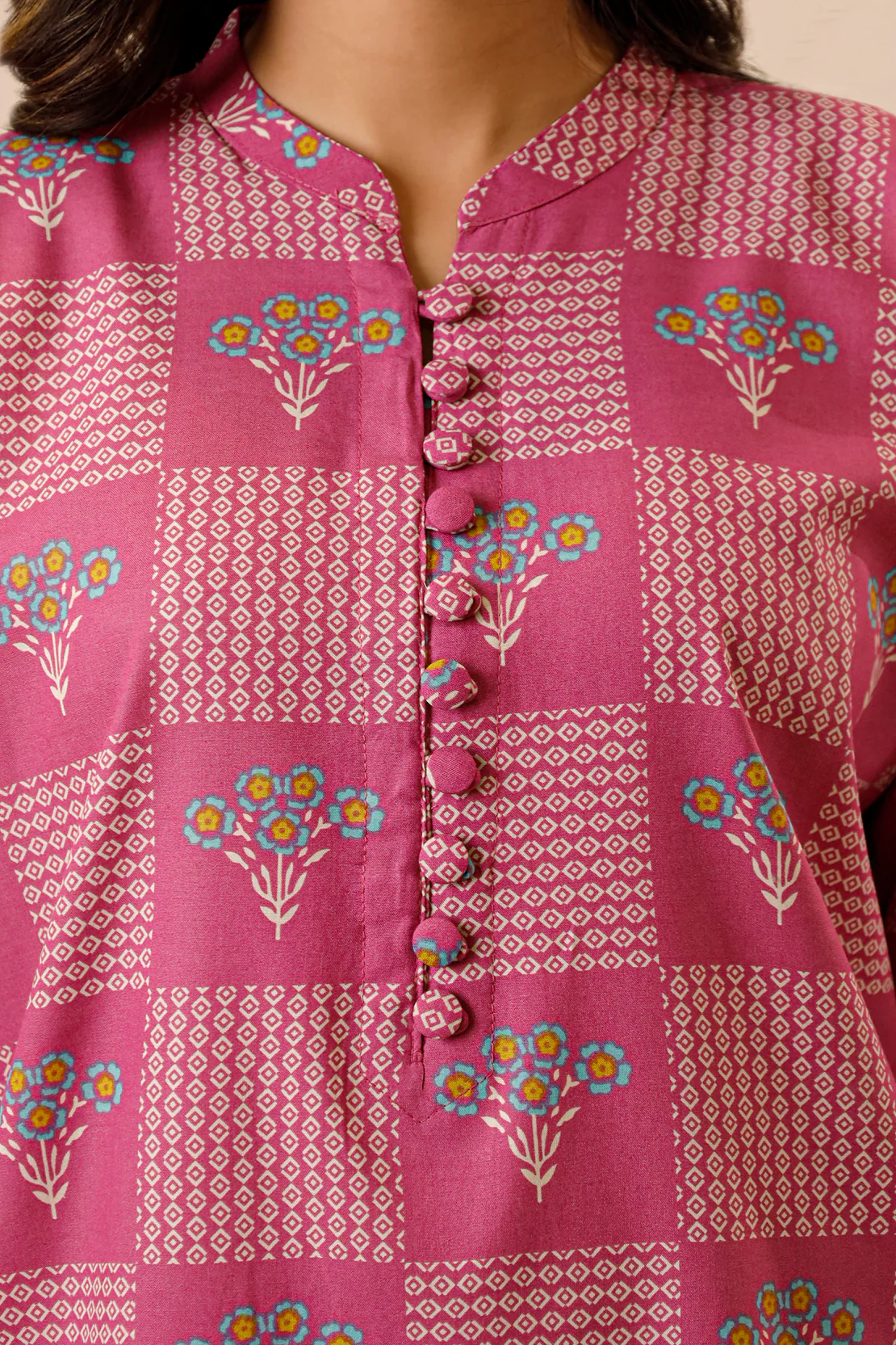 Printed Lawn Stitched Shirt - Image 7