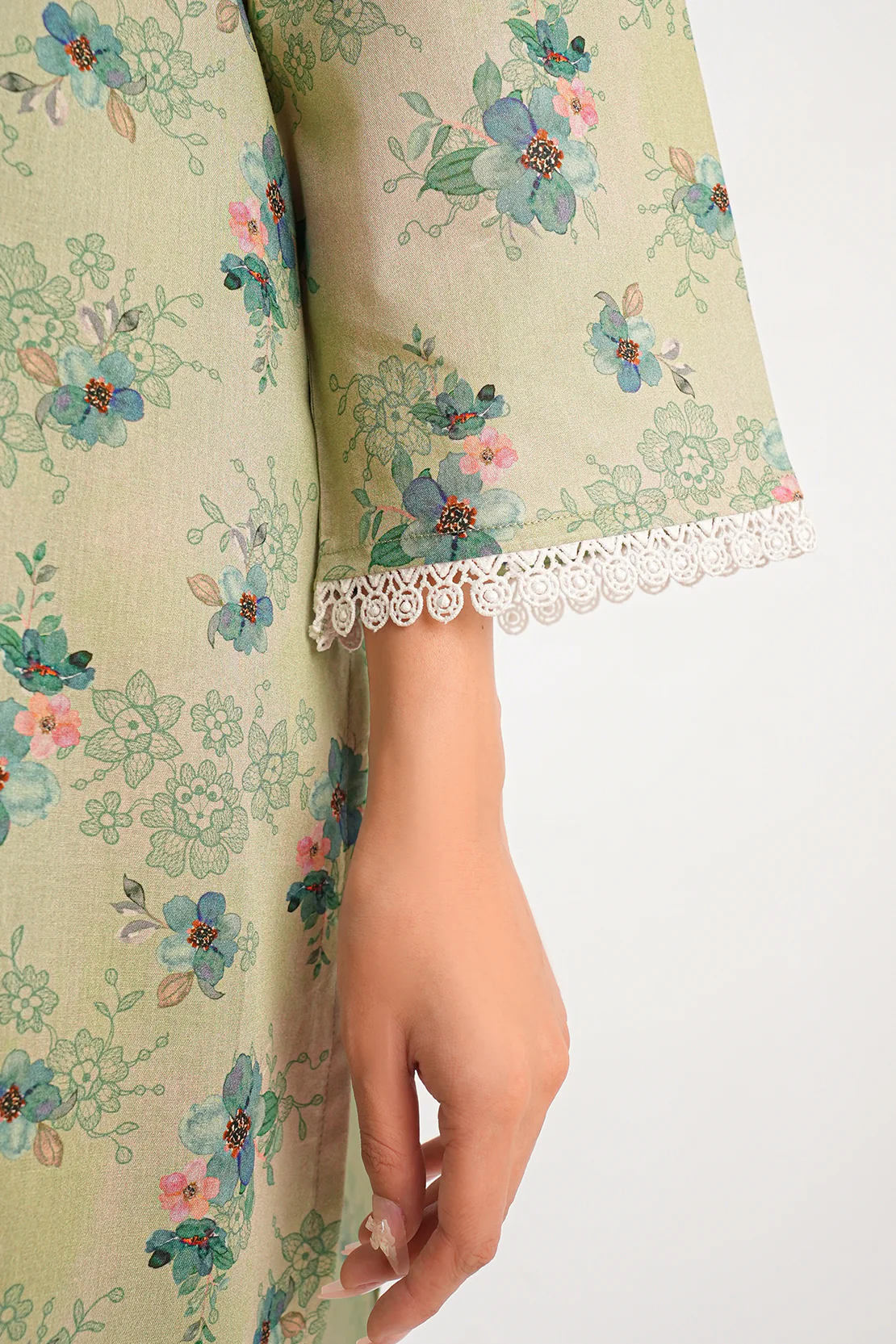 Printed Lawn Stitched Shirt - Image 8