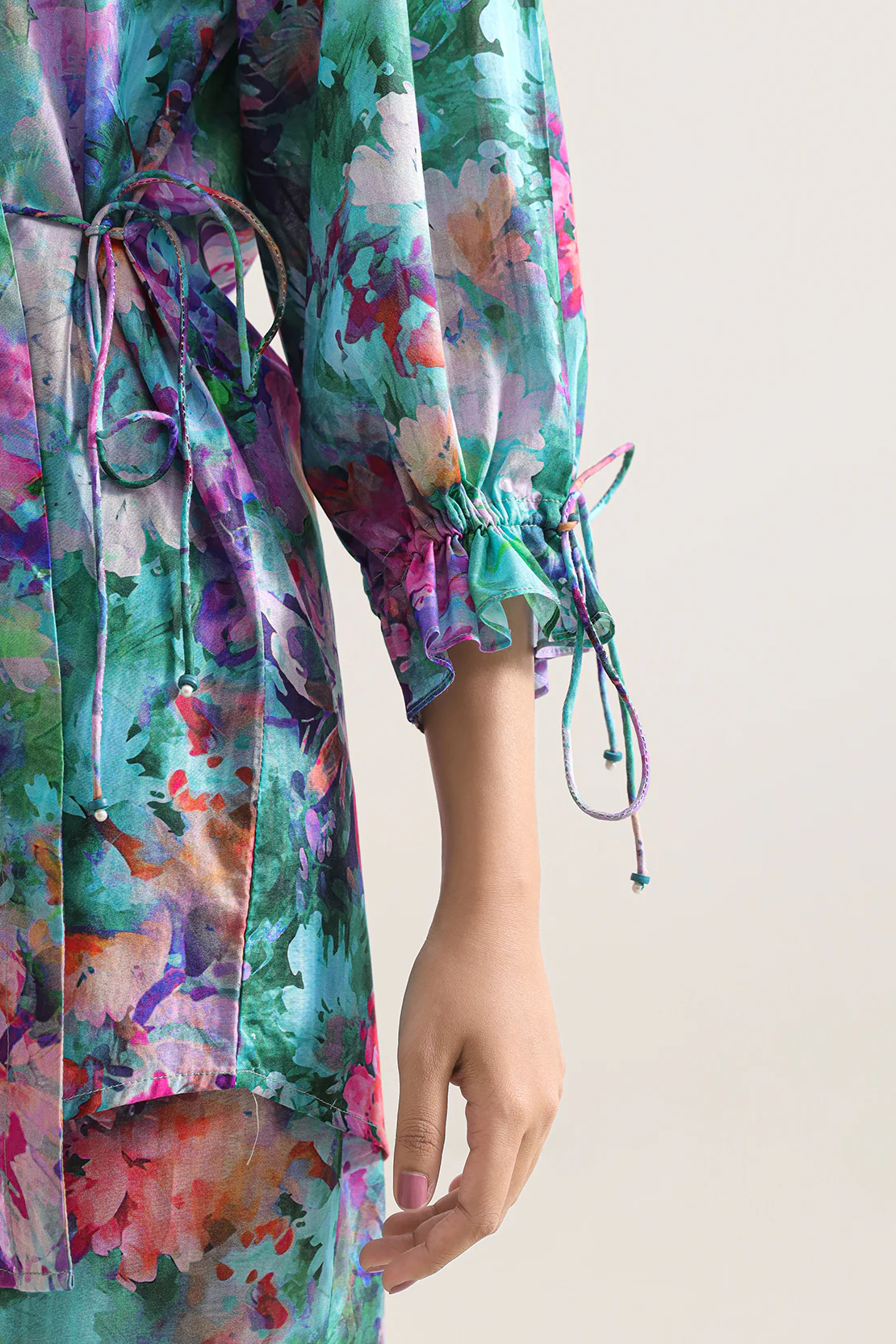 Printed Lawn Stitched Shirt - Image 4