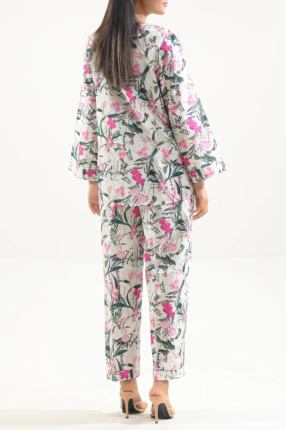 Printed Lawn Stitched Shirt - Image 4