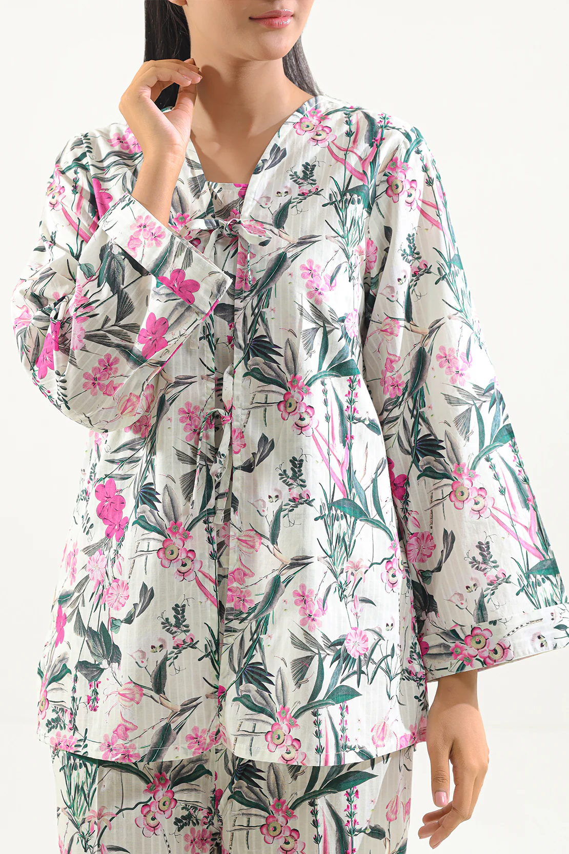 Printed Lawn Stitched Shirt - Image 5