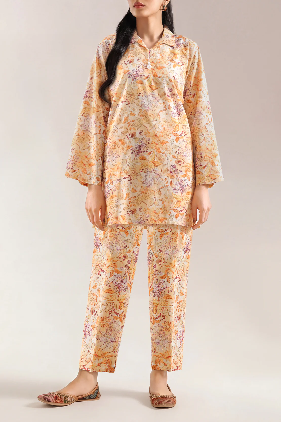 Printed Lawn Stitched Shirt