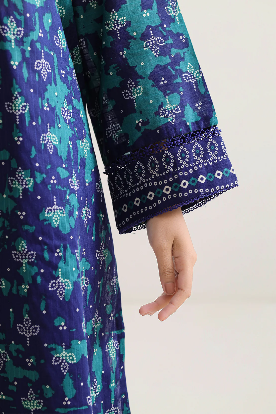 Printed Lawn Stitched Shirt - Image 5