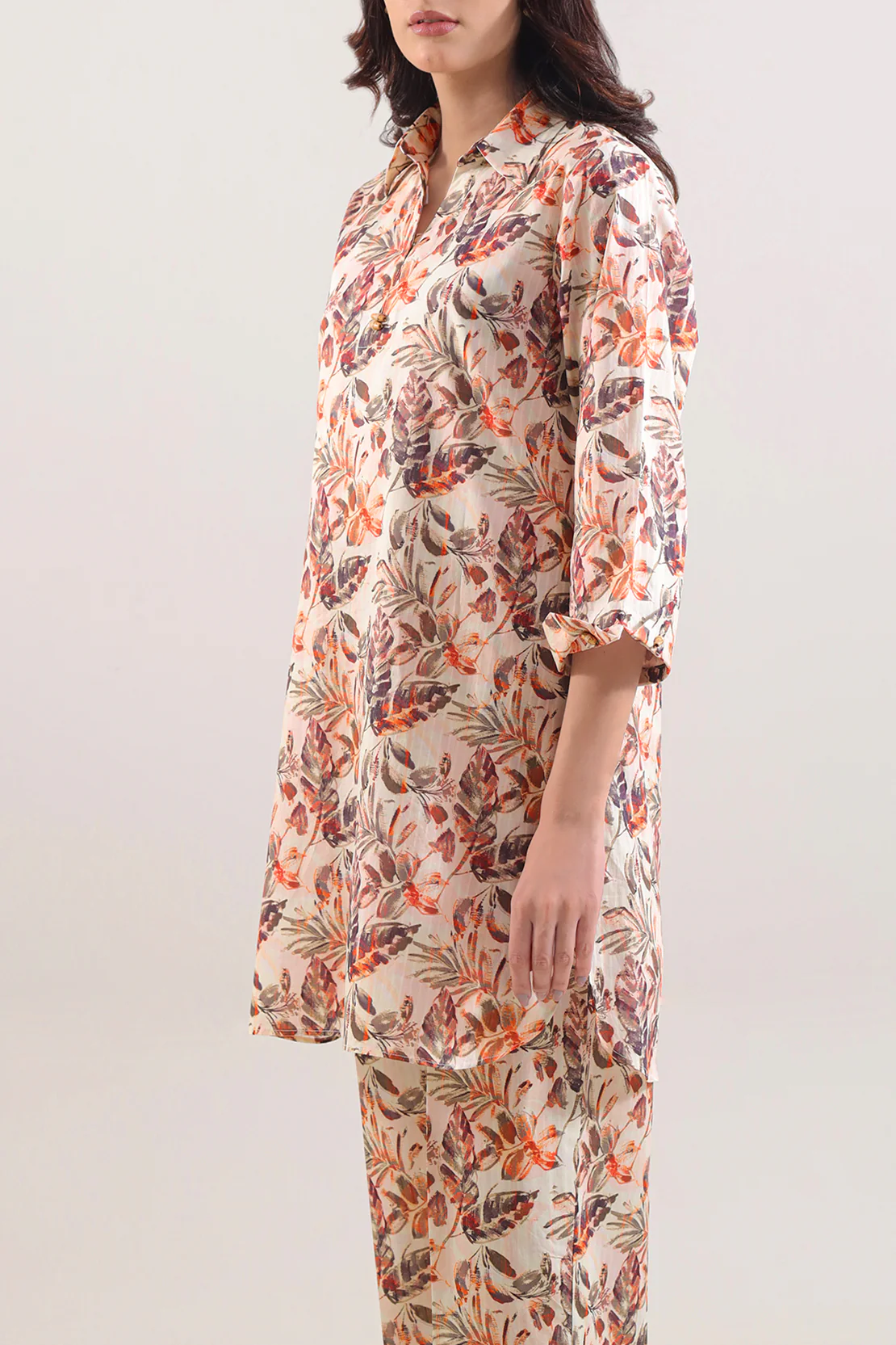 Printed Lawn Stitched Shirt - Image 3