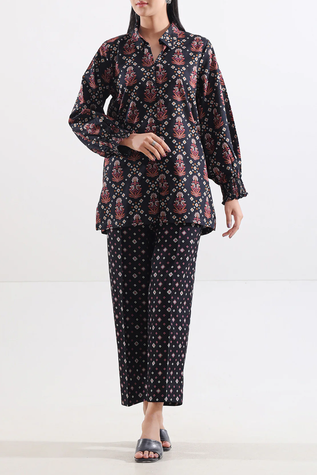 Printed Lawn Stitched Shirt