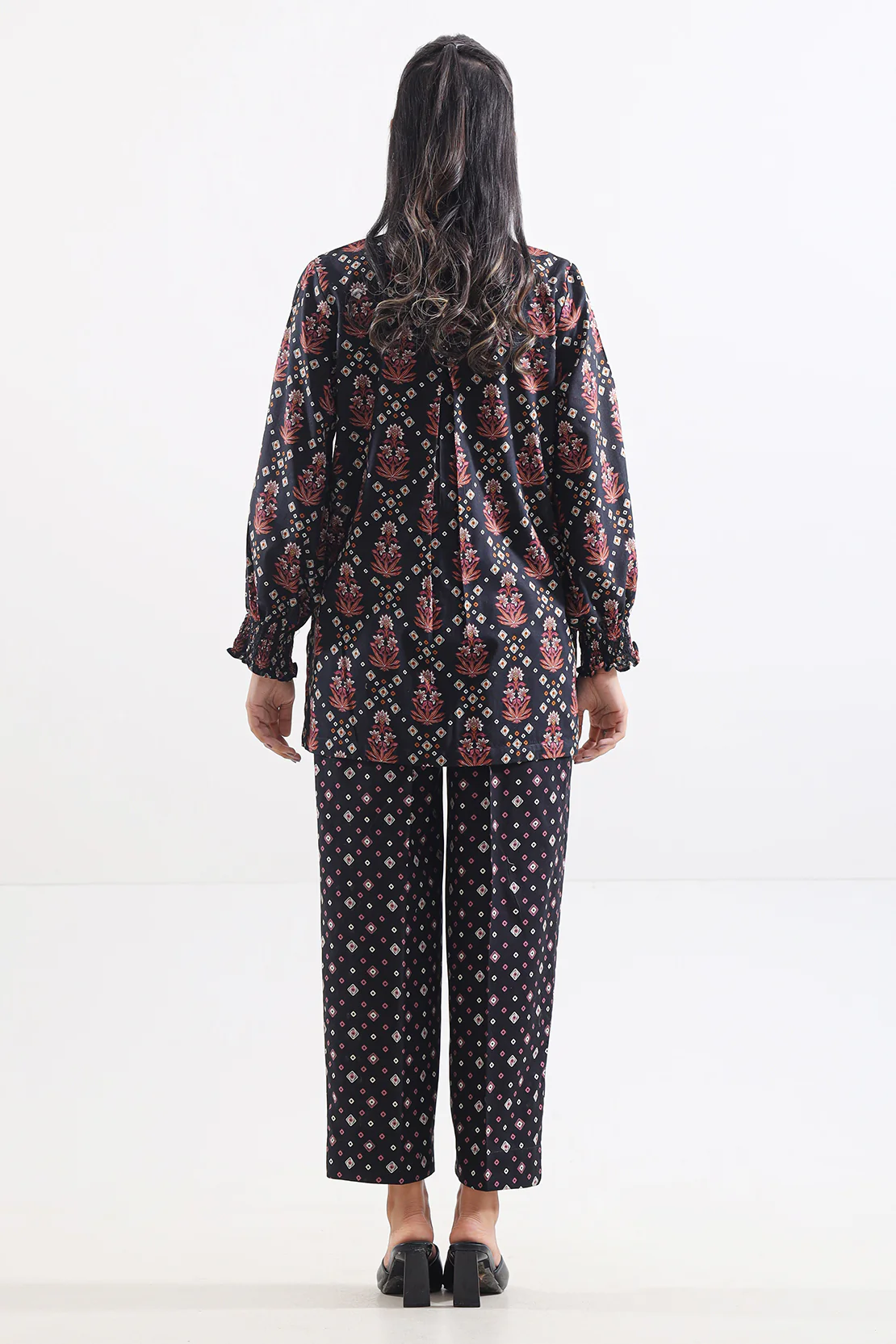 Printed Lawn Stitched Shirt - Image 6