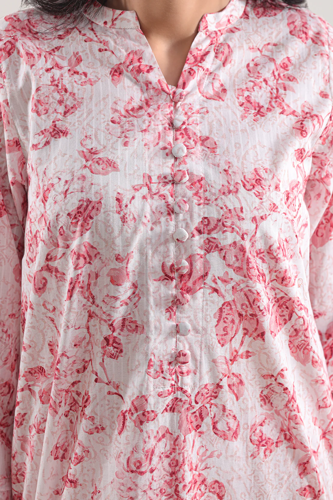 Printed Lawn Stitched Shirt - Image 5