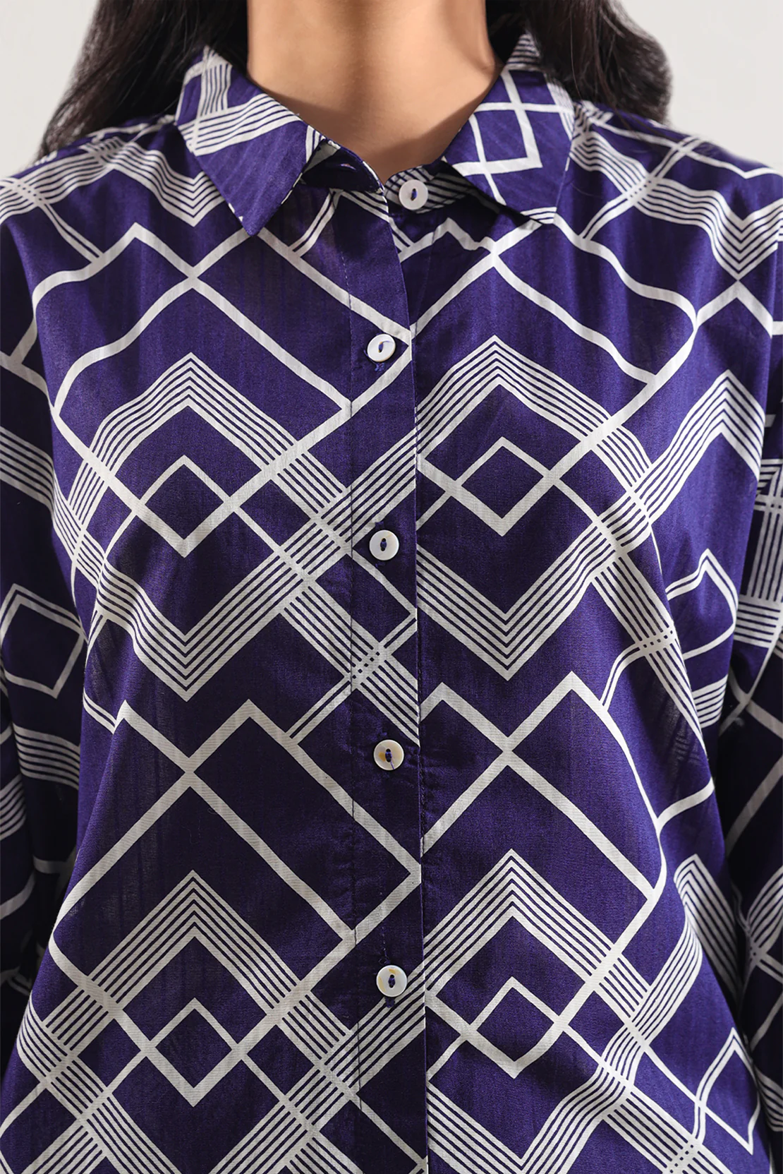 Printed Lawn Stitched Shirt - Image 5
