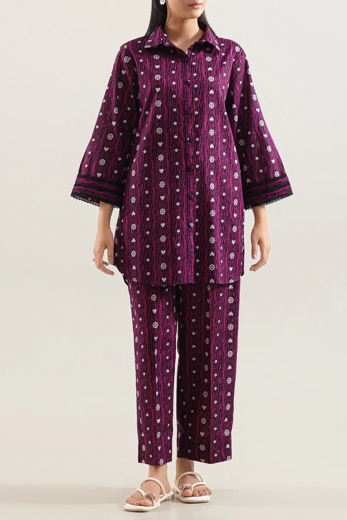 Printed Lawn Stitched Shirt