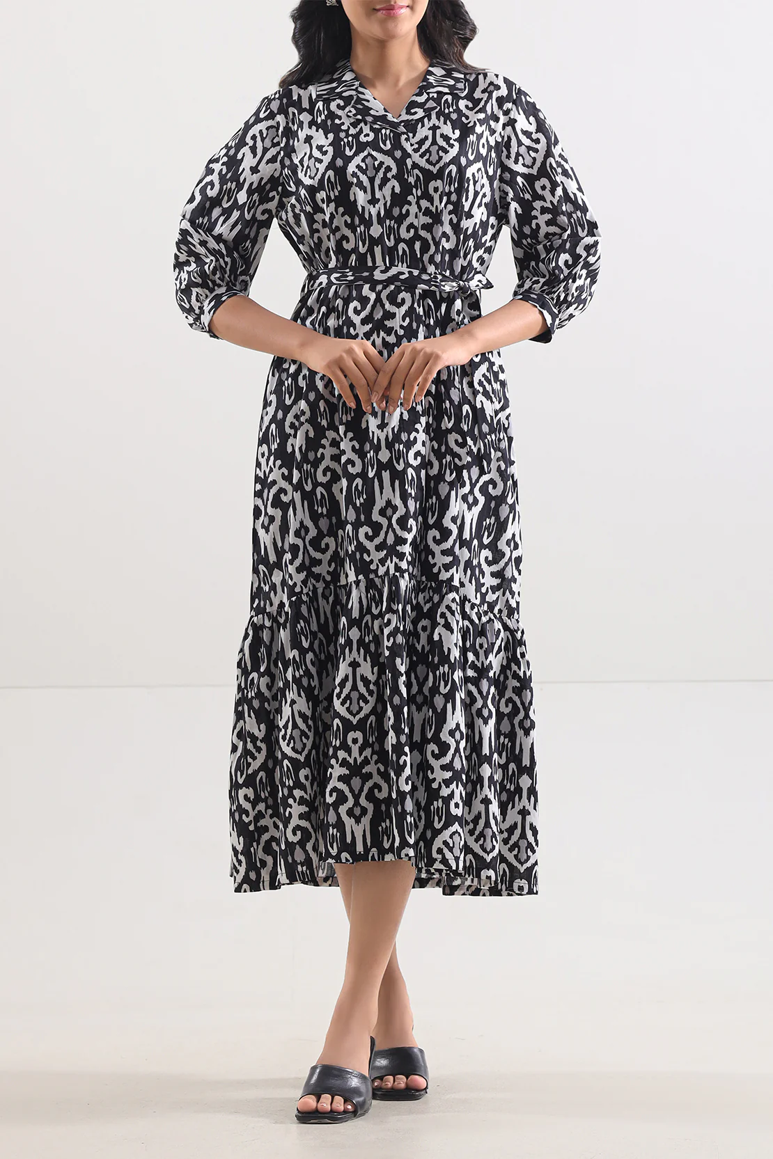 Printed Lawn Stitched Dress