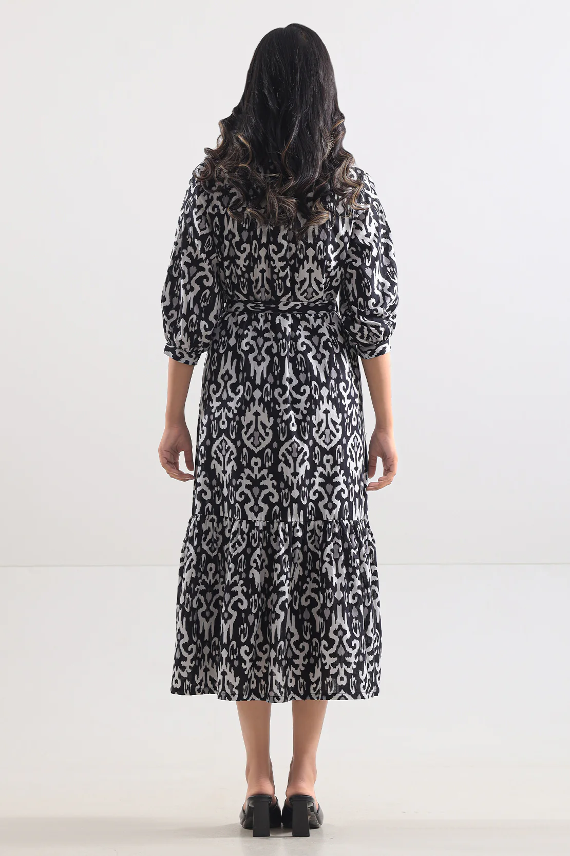 Printed Lawn Stitched Dress - Image 7