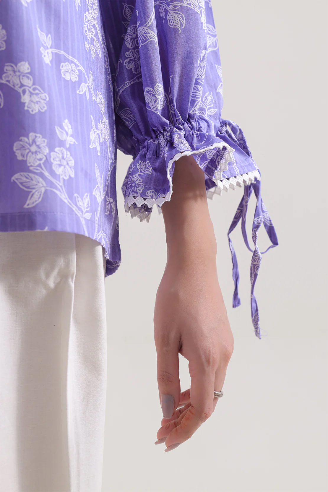 Printed Lawn Stitched Shirt - Image 5