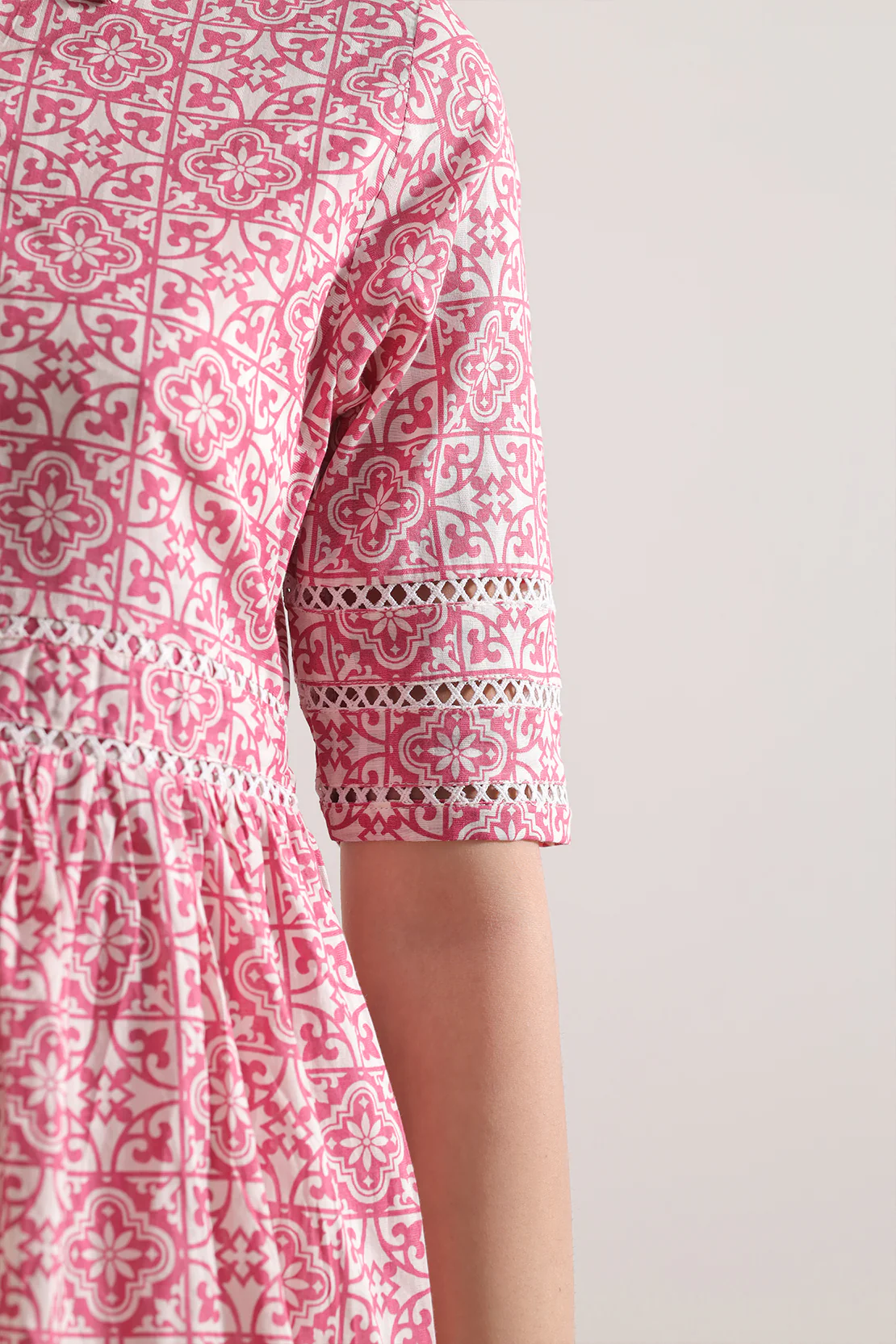 Printed Lawn Stitched Shirt - Image 4