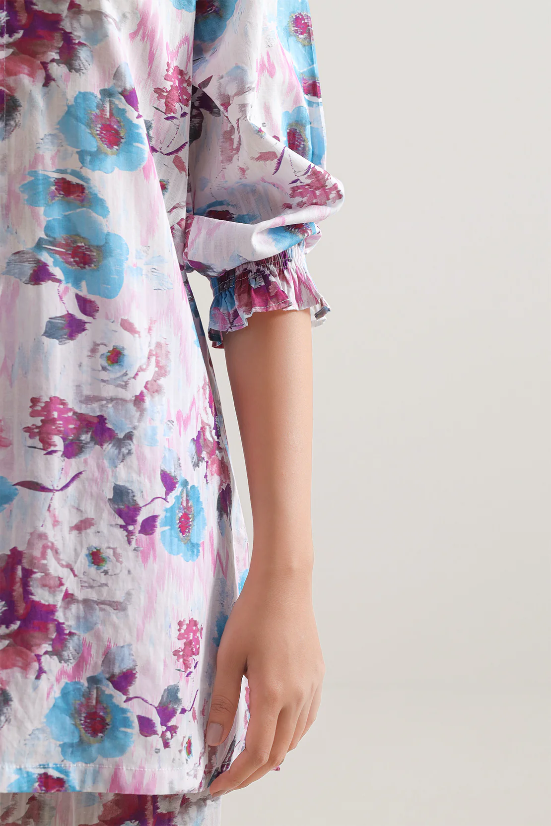 Printed Lawn Stitched Shirt - Image 4