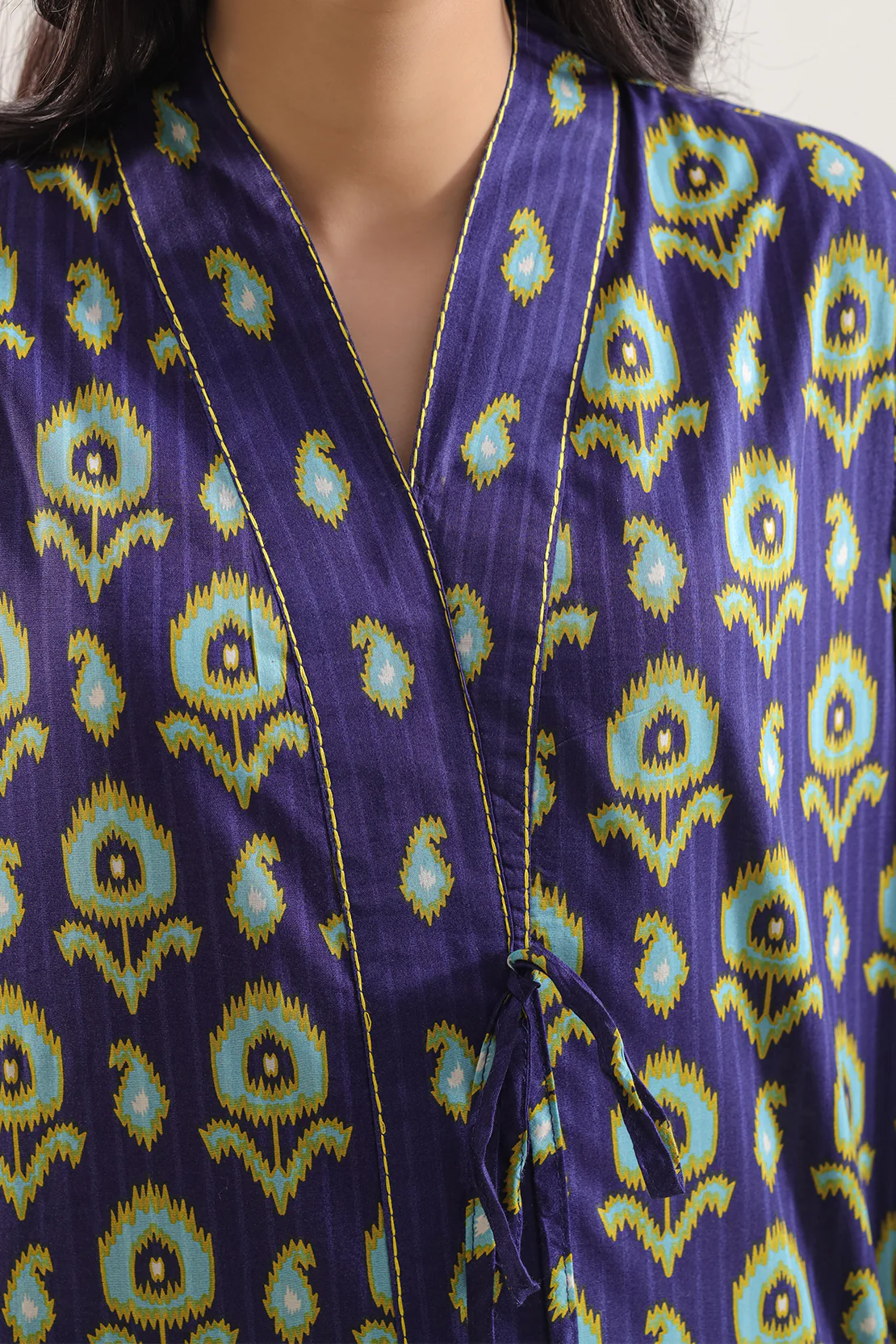 Printed Lawn Stitched Shirt - Image 3
