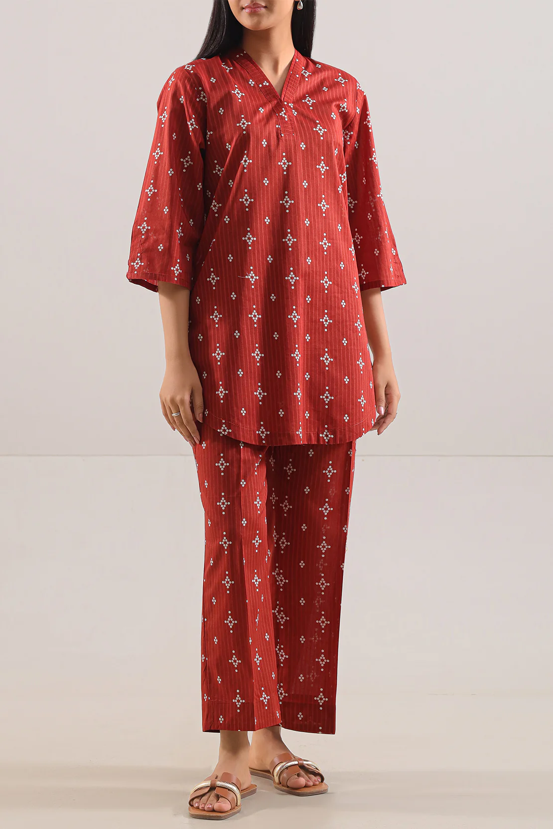Printed Lawn Stitched Shirt