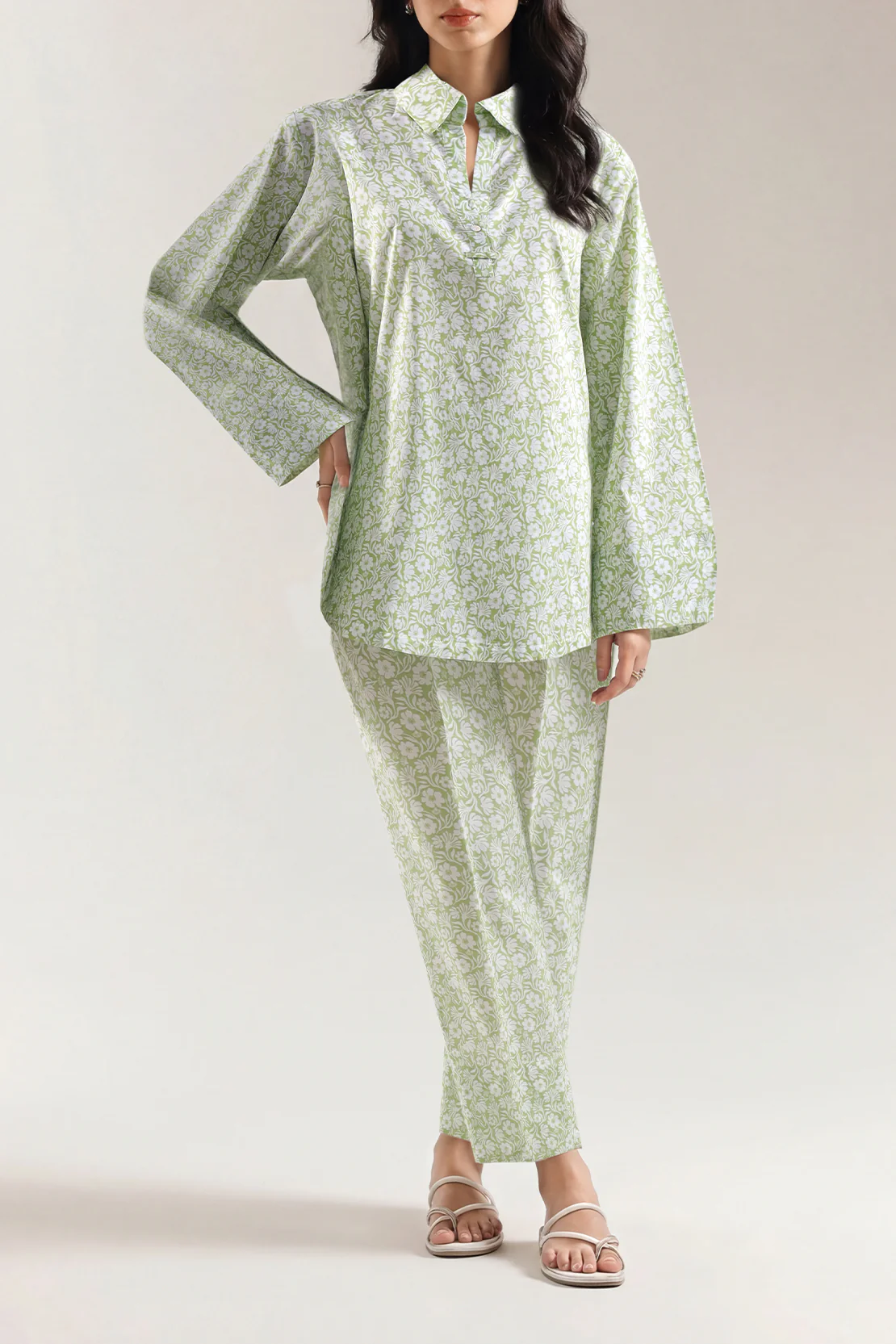 Printed Lawn Stitched Shirt