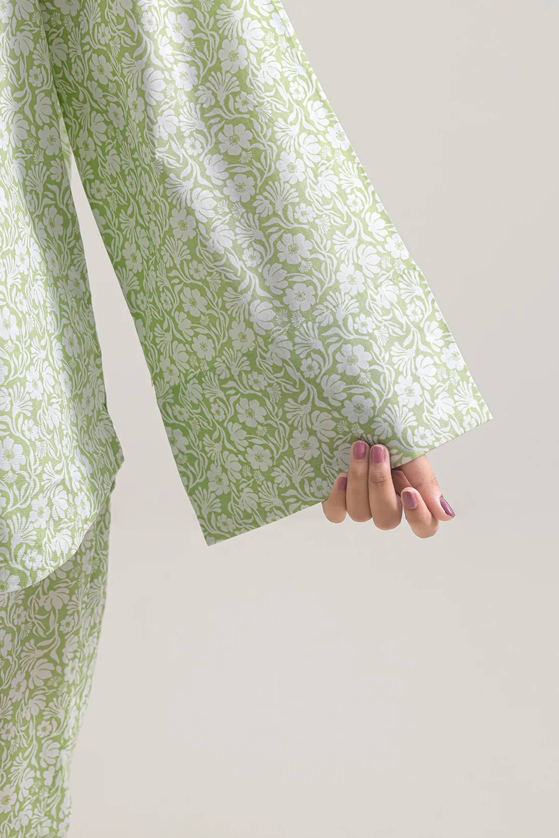 Printed Lawn Stitched Shirt - Image 4