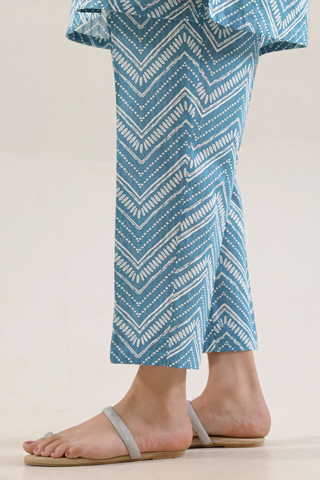 Printed Lawn Stitched Shirt - Image 5