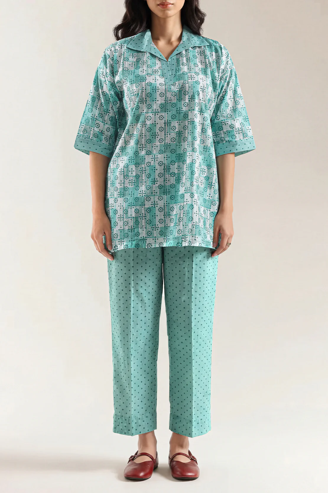 Printed Lawn Stitched Shirt