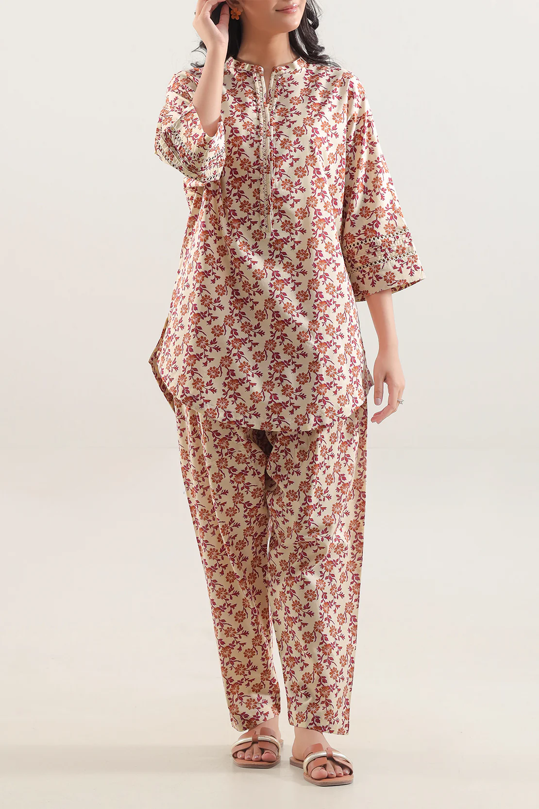 Printed Lawn Stitched Shirt