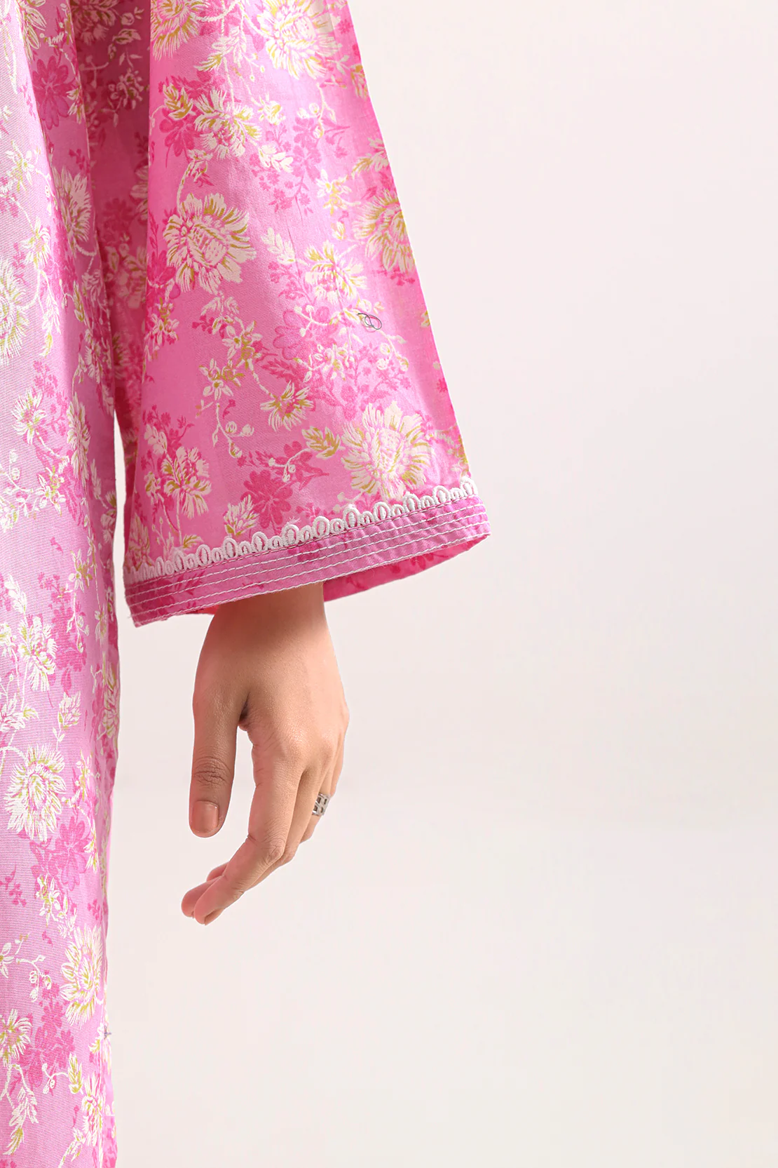Printed Lawn Stitched Shirt - Image 5