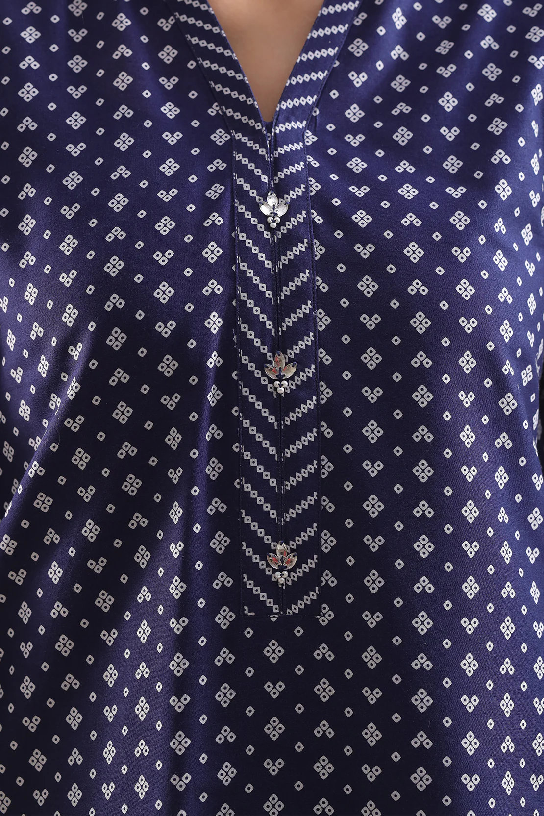 Printed Lawn Stitched Shirt - Image 3