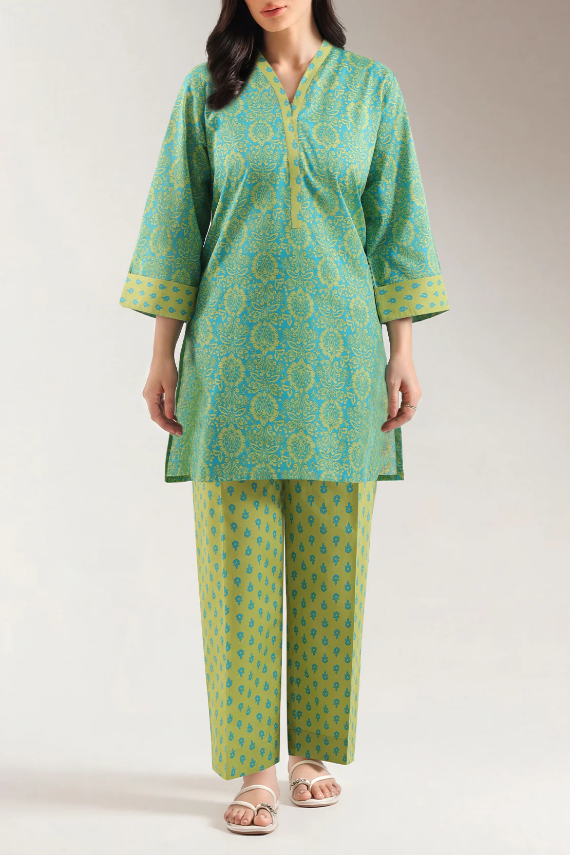 Printed Lawn Stitched Shirt