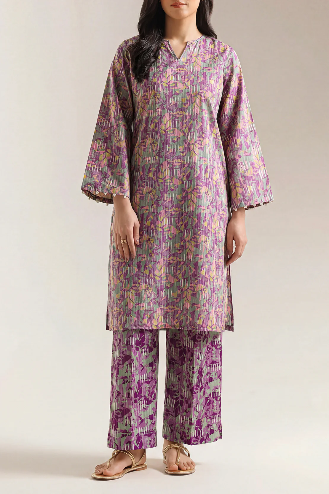 Printed Lawn Stitched Shirt