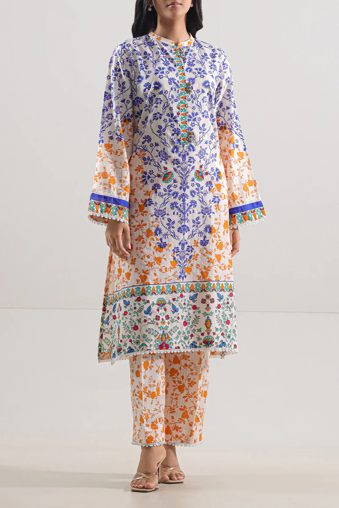 Printed Lawn Stitched Shirt