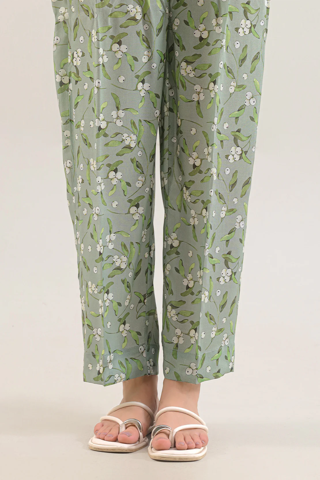 Printed Silk Touch Stitched 2 Piece (Shirt/Trouser) - Image 6