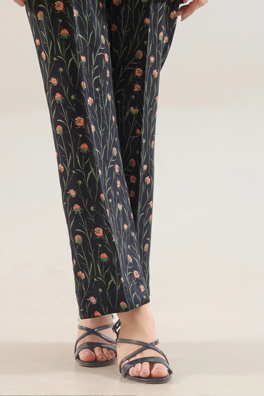 Printed Silk Touch Stitched 2 Piece (Shirt/Trouser) - Image 6