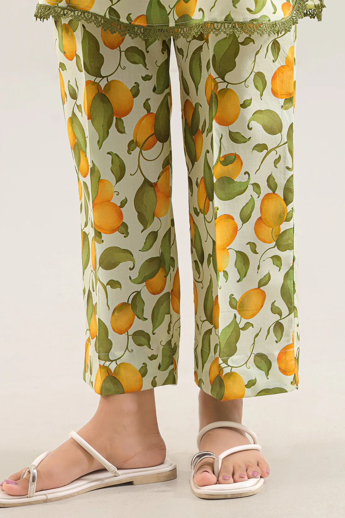 Printed Silk Touch Stitched 2 Piece (Shirt/Trouser) - Image 5
