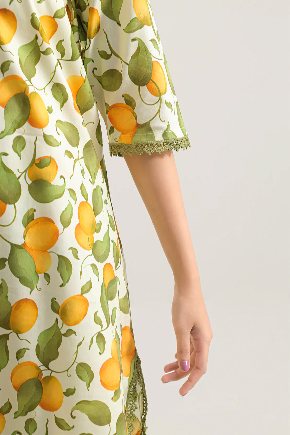 Printed Silk Touch Stitched Shirt - Image 4