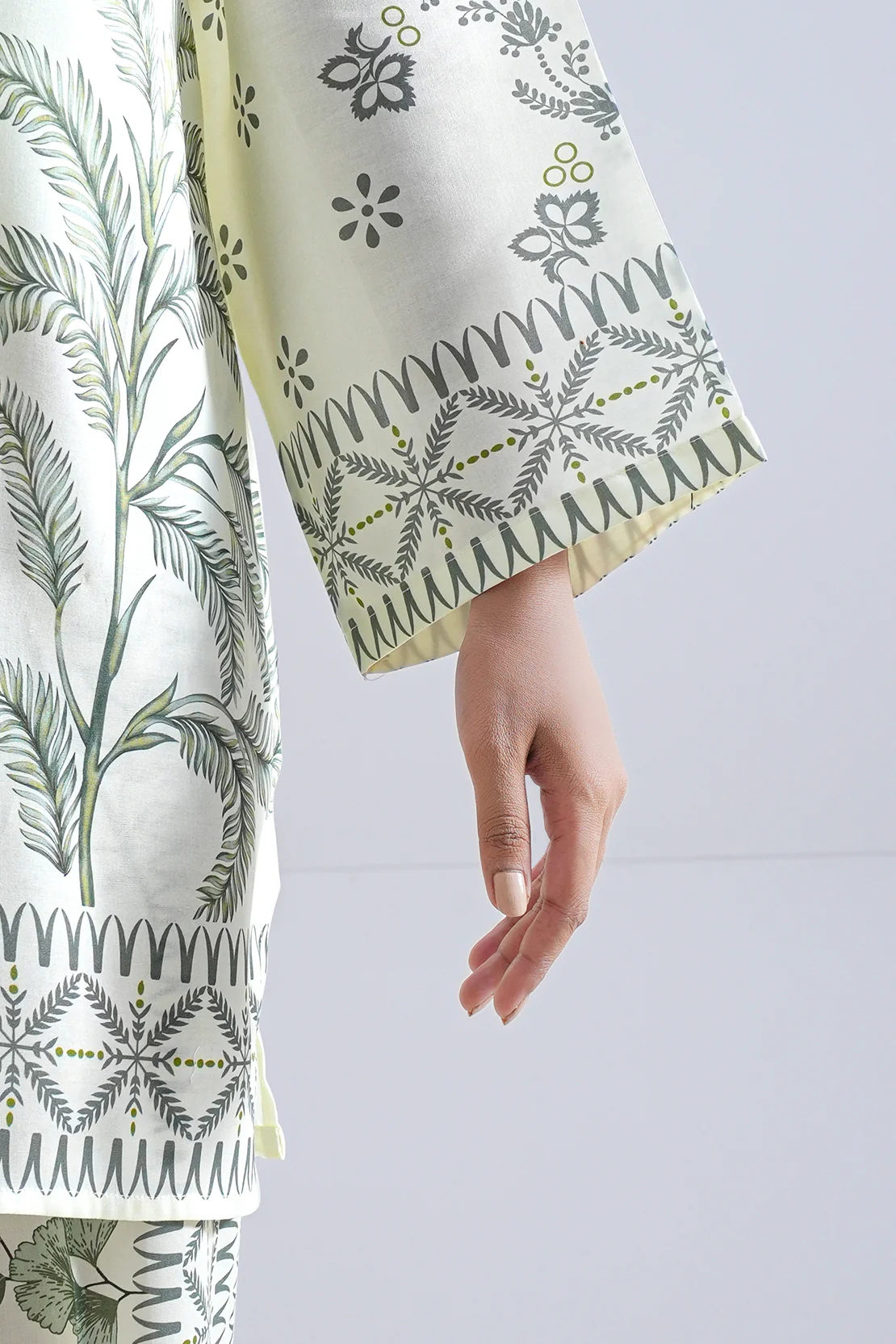 Printed Silk Touch Stitched Shirt - Image 6
