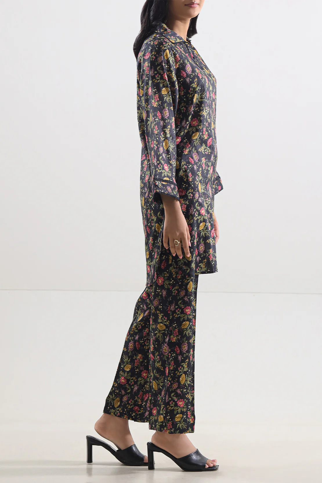 Printed Lyocell Stitched Shirt - Image 3