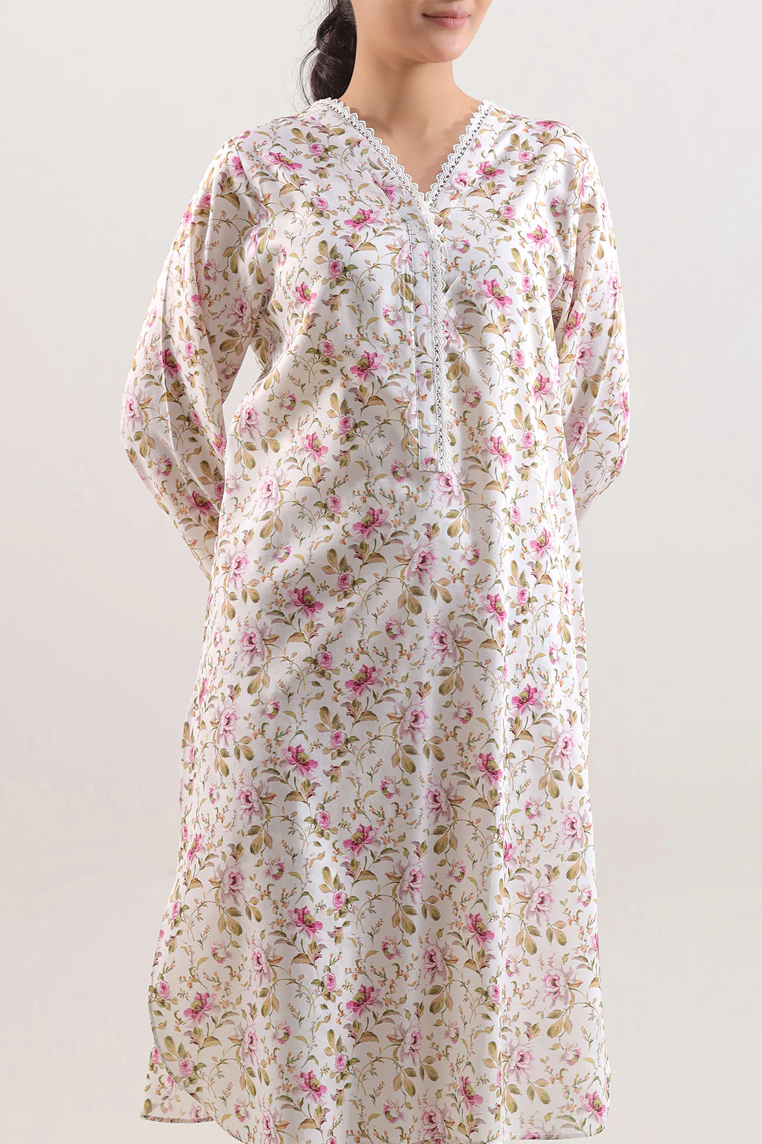 Printed Silk Touch Stitched Shirt - Image 3