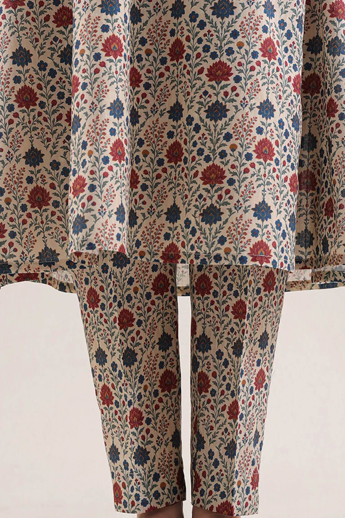 Printed Self Strip Lawn Stitched 2 Piece (Shirt/Trouser) - Image 5