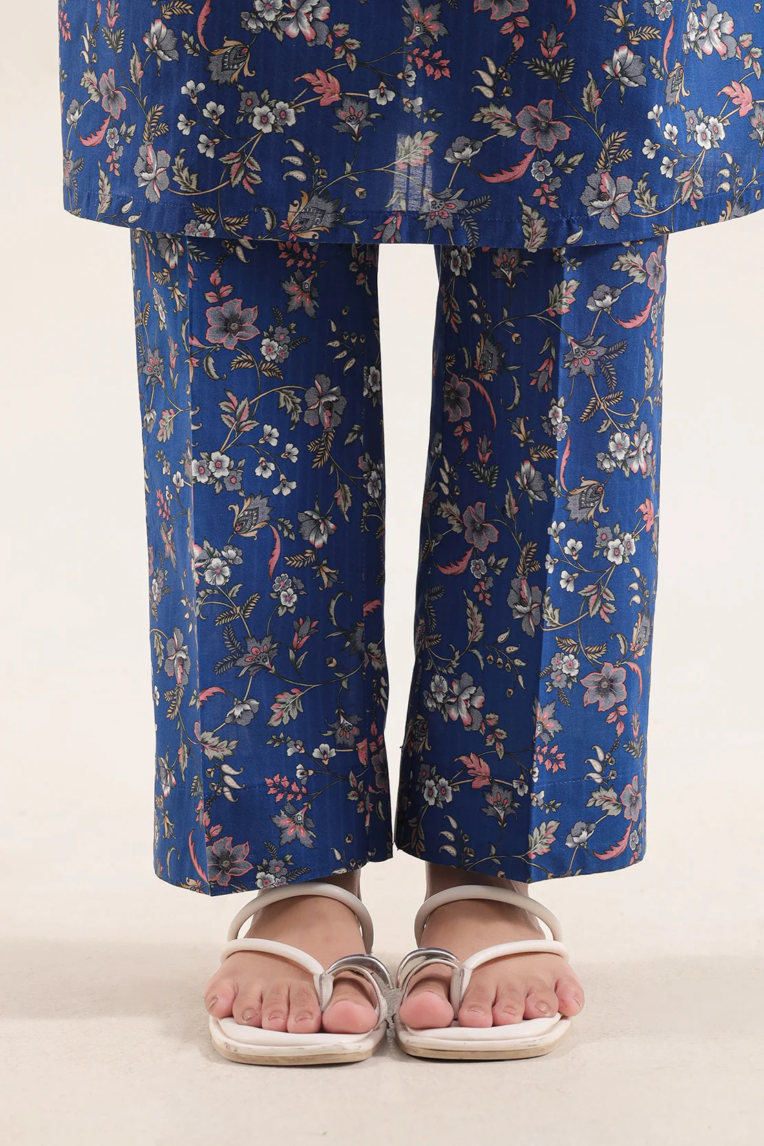 Printed Self Strip Lawn Stitched 2 Piece (Shirt/Trouser) - Image 5