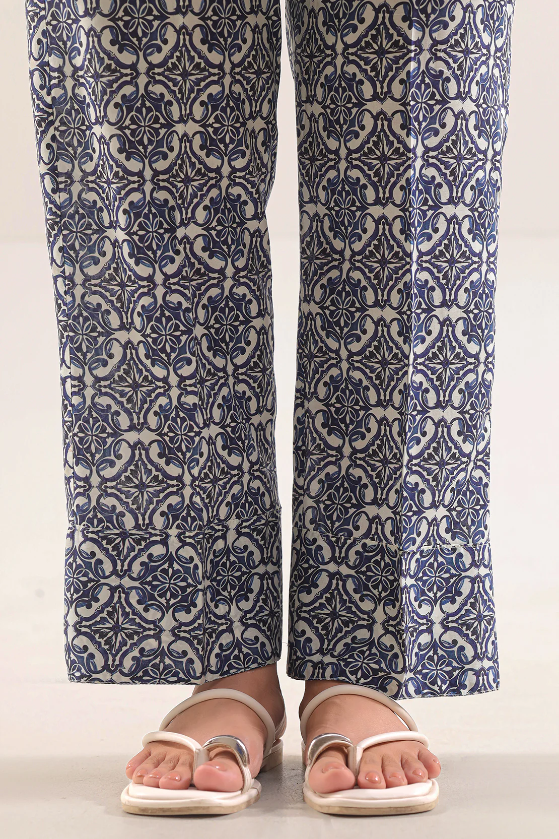 Printed Silk Touch Stitched 2 Piece (Shirt/Trouser) - Image 6