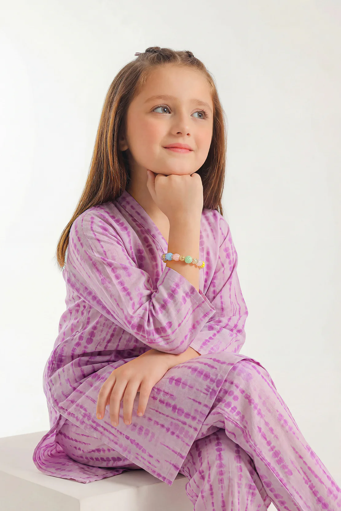 Printed Silk Touch Stitched Shirt/trouser For Kids - Image 2