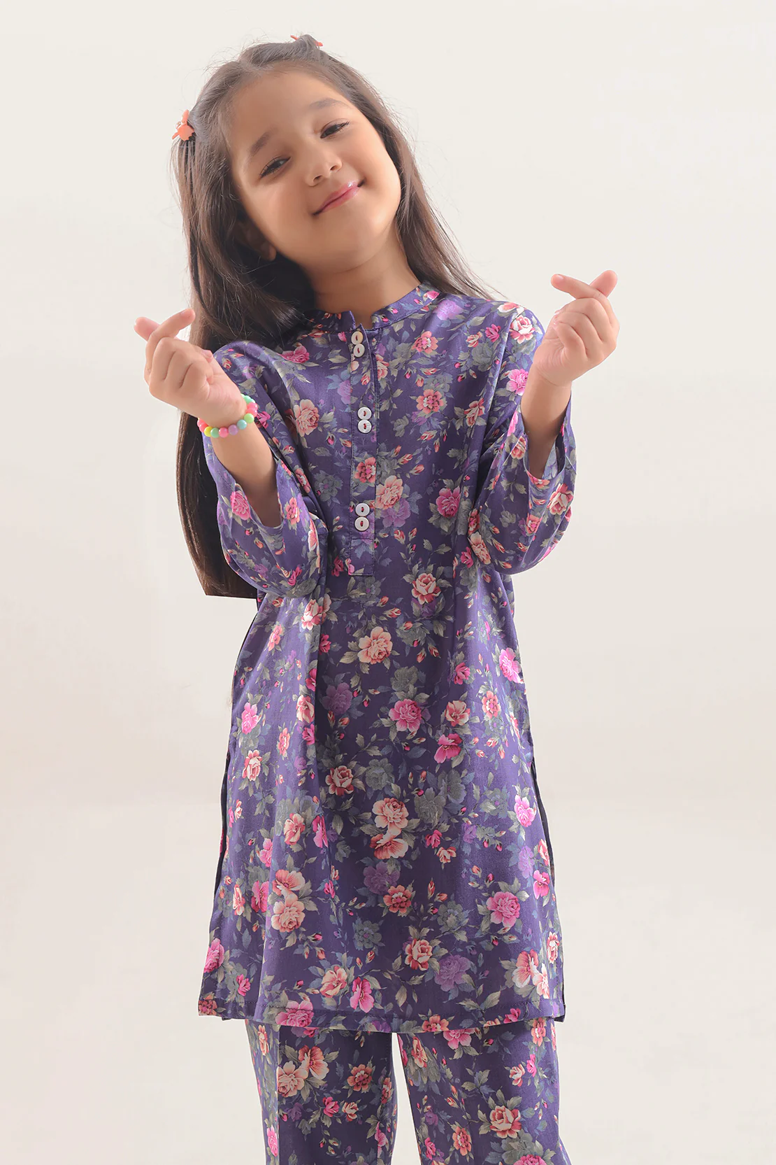 Printed Silk Touch Stitched Shirt/trouser For Kids - Image 3