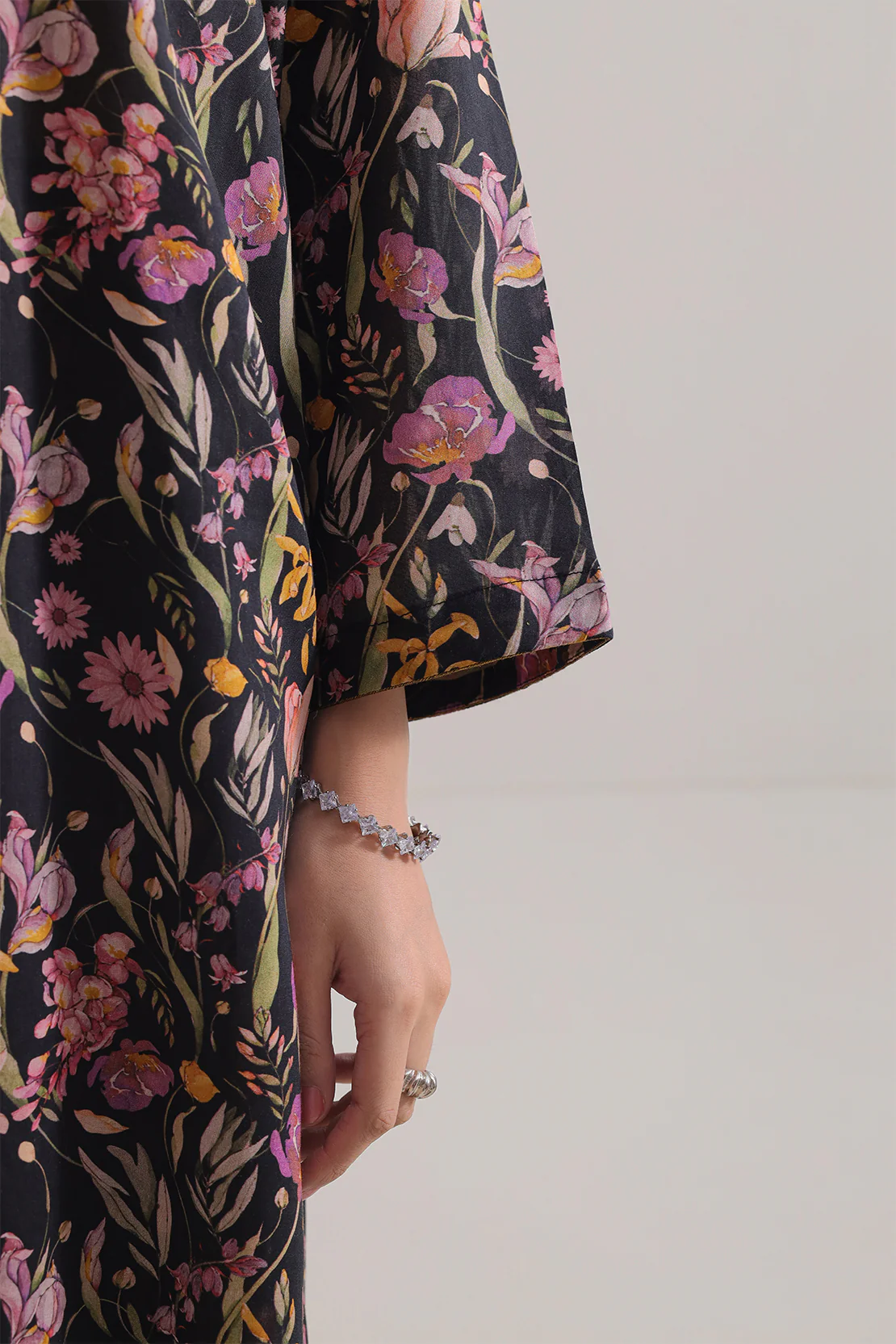 Printed Silk Touch Stitched Shirt - Image 5