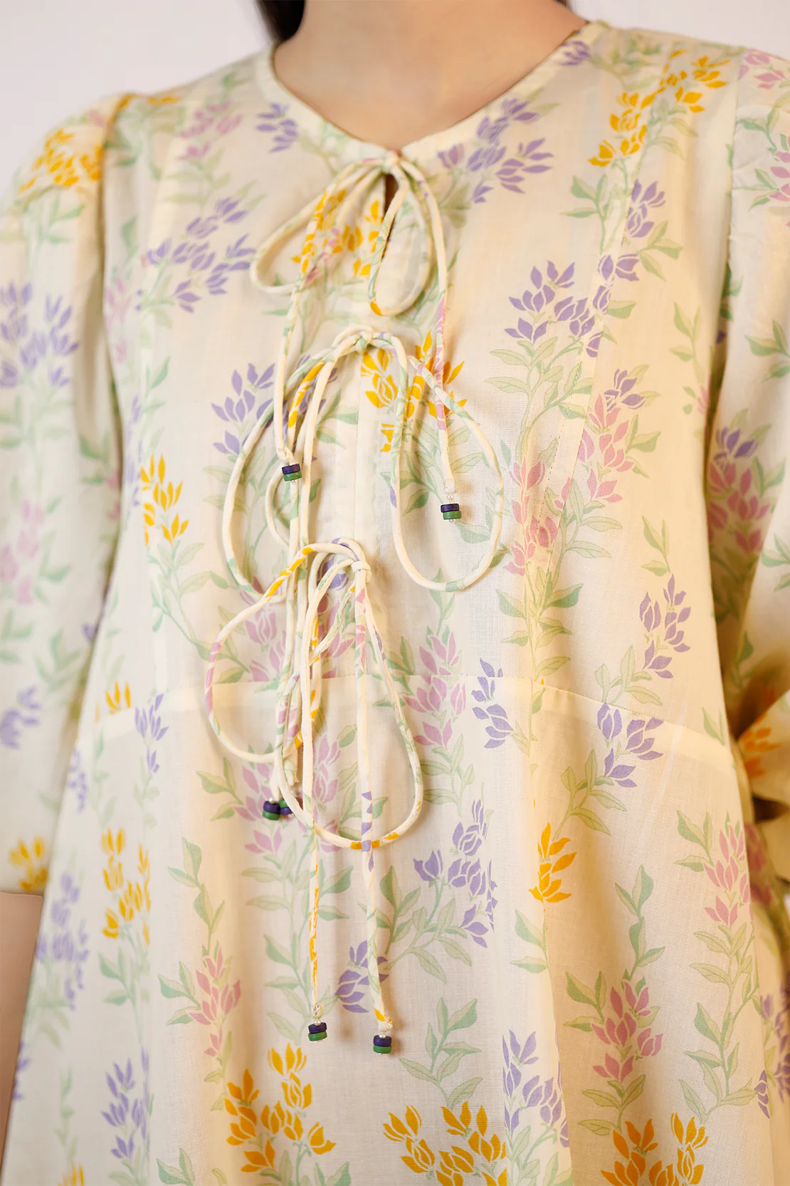 Printed Soft Touch Cotton Stitched Shirt - Image 4