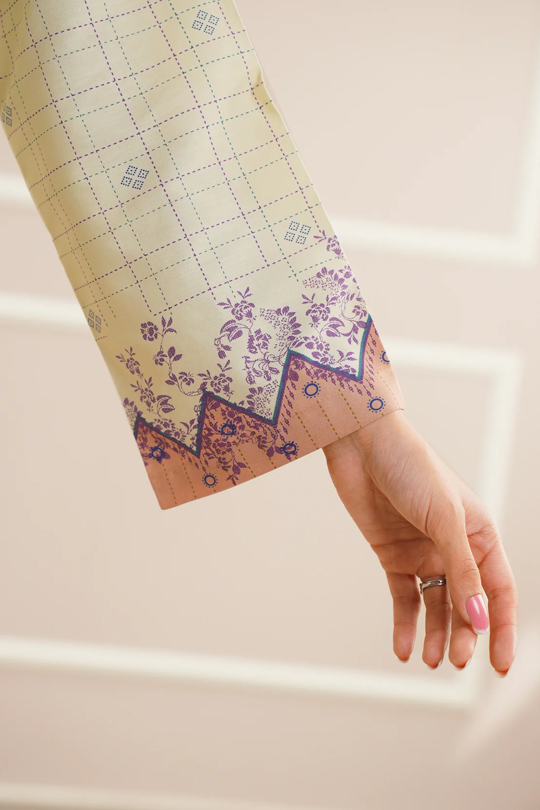 Printed Soft Touch Cotton Stitched Shirt - Image 6
