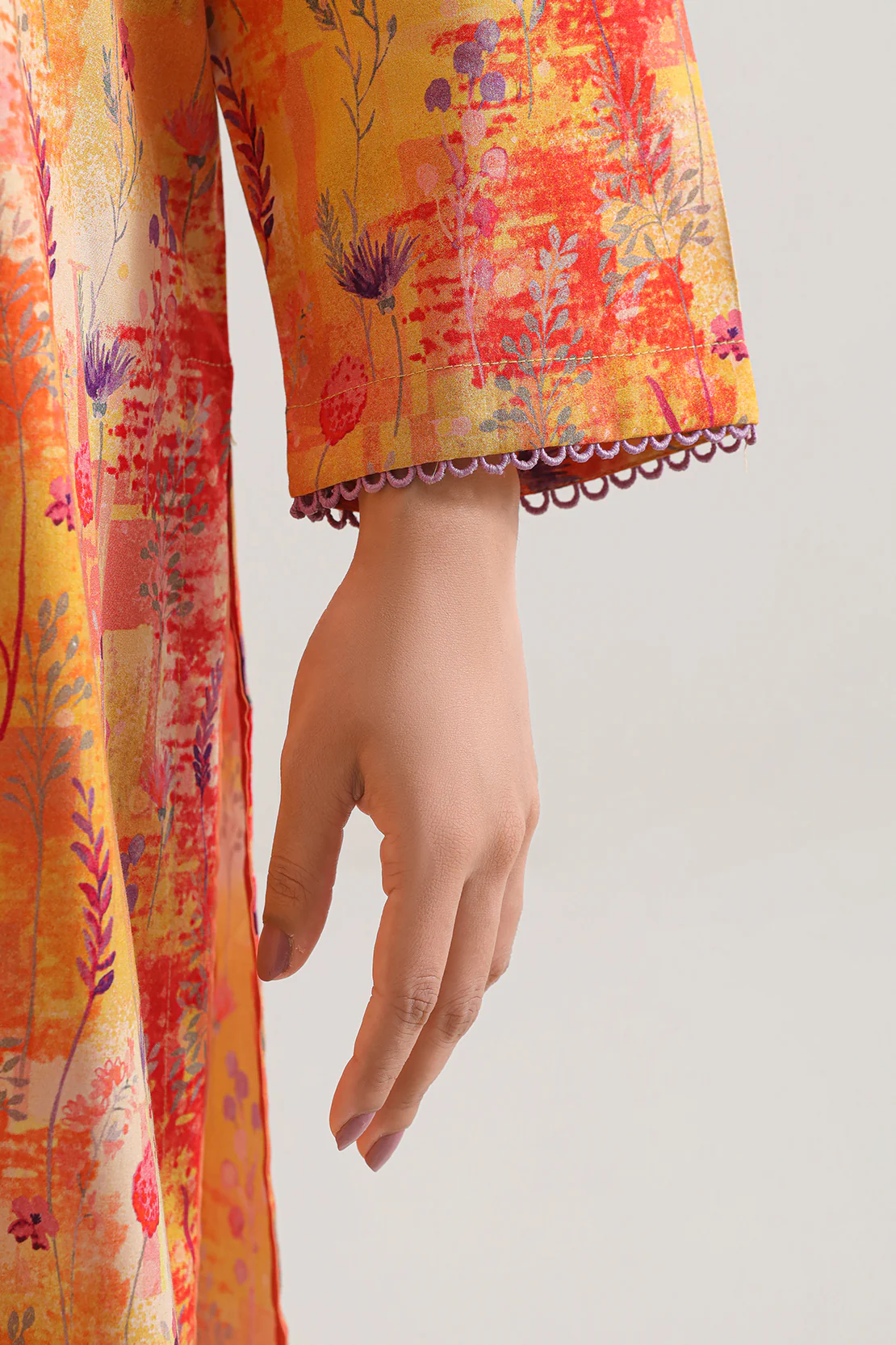 Printed Soft Touch Cotton Stitched Shirt - Image 5