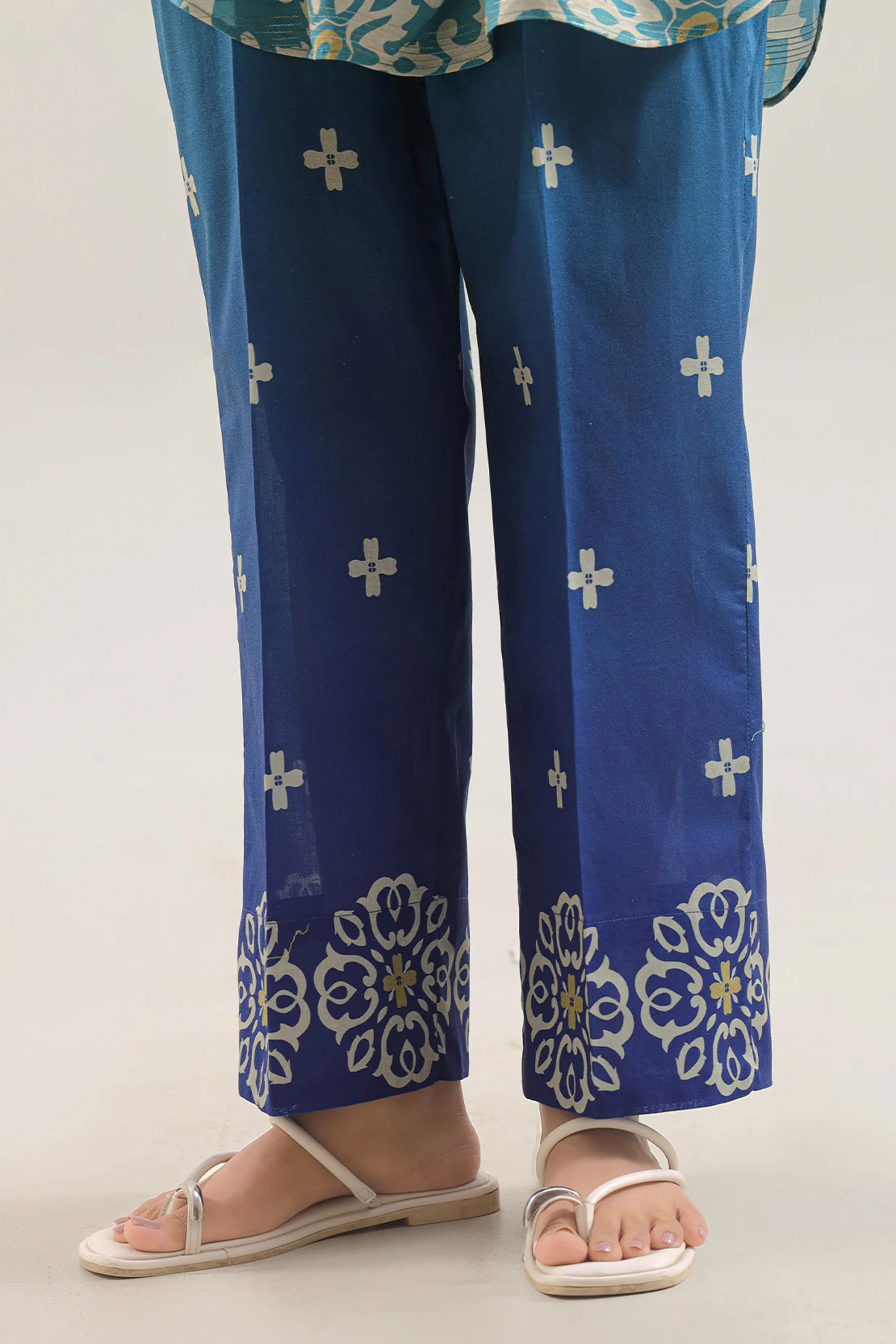 Printed Soft Touch Cotton Stitched Shirt - Image 5
