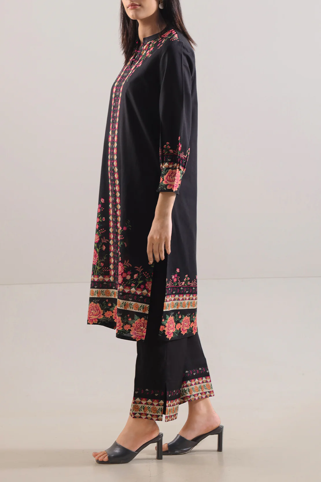 Printed Soft Touch Cotton Stitched Shirt - Image 2