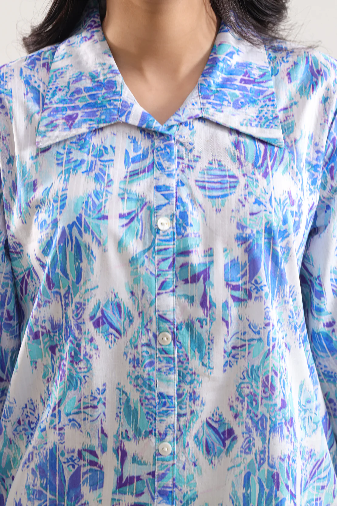 Printed Strip Lawn Stitched 2 Piece (Shirt/Trouser) - Image 3