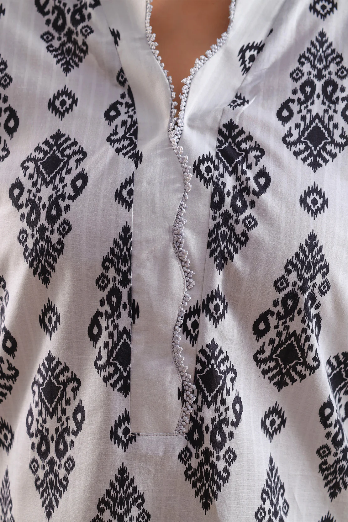Printed Strip Lawn Stitched 2 Piece (Shirt/Trouser) - Image 3